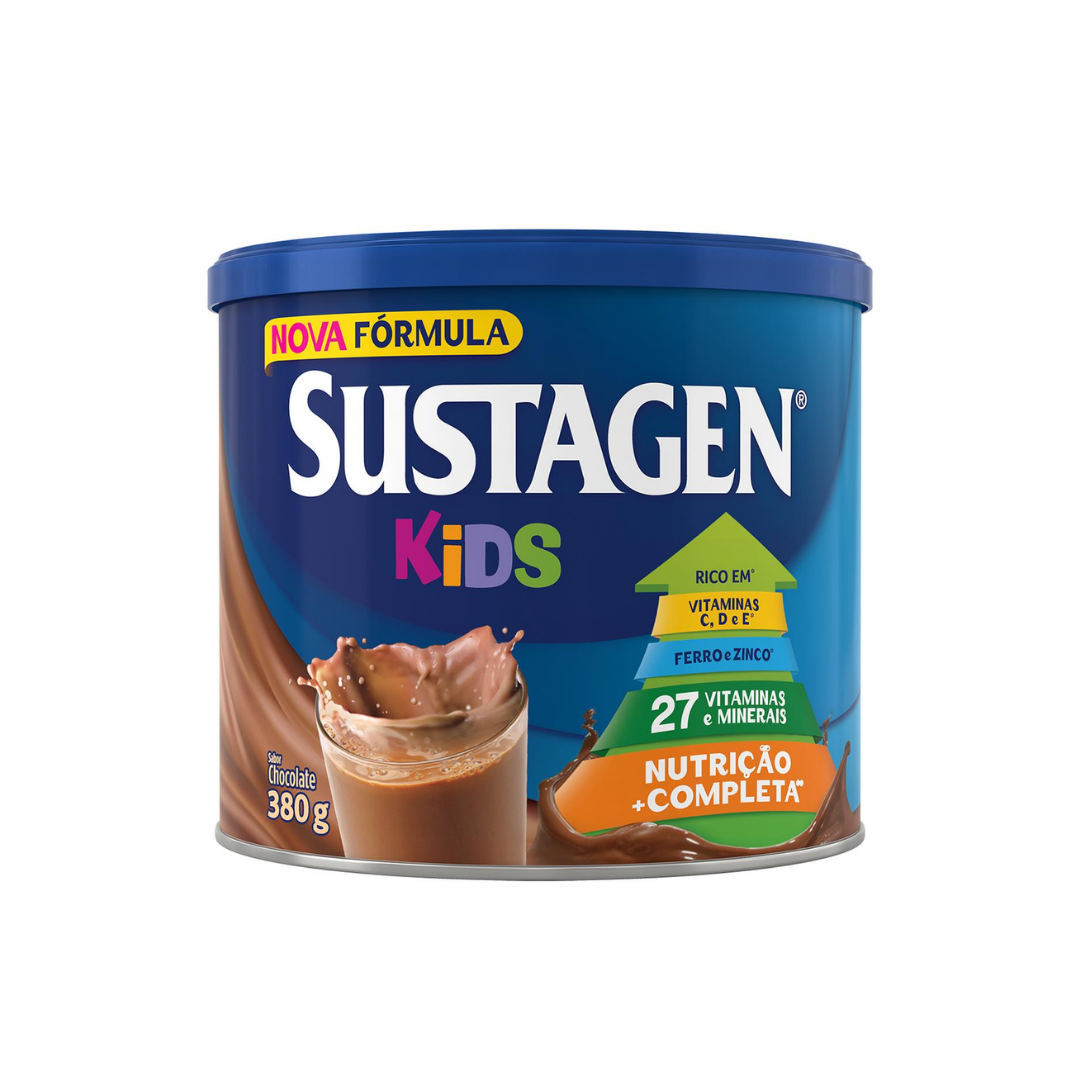 Sustagen Kids Pó para Preparo de Bebida Chocolate (380g)